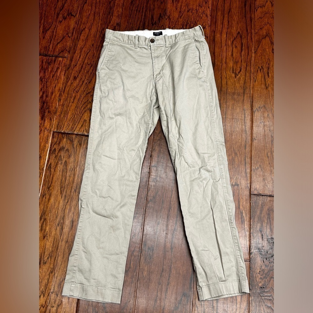 J crew factory mens flex straight pants - Picture 2 of 10
